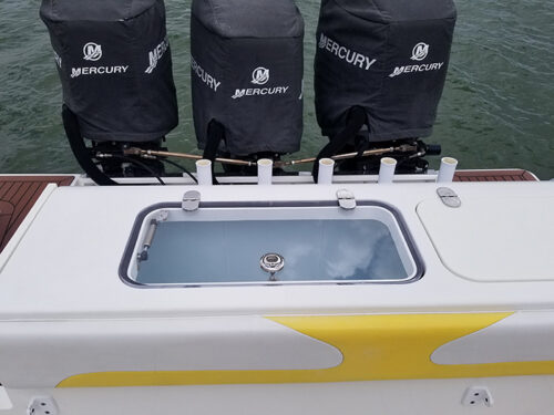 Bluewater 35 Replacement Livewell Batwell Lid