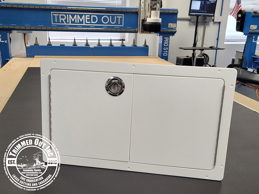 French-Open door Storage Box Starboard