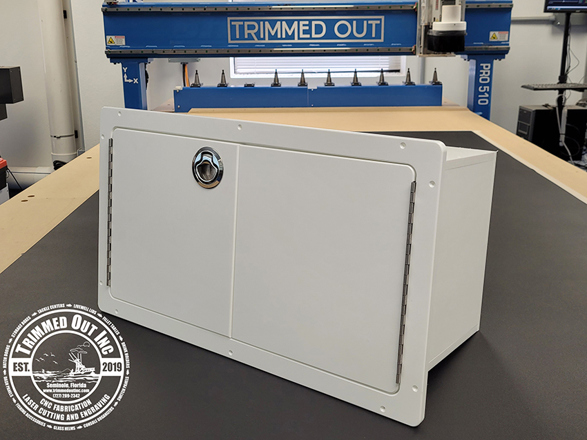 French-Open door Storage Box Starboard