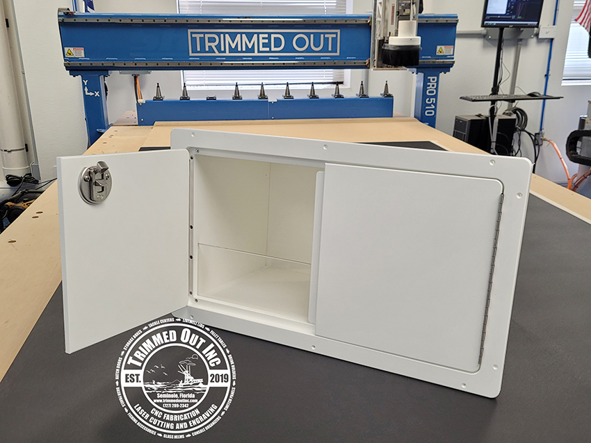 French-Open door Storage Box Starboard