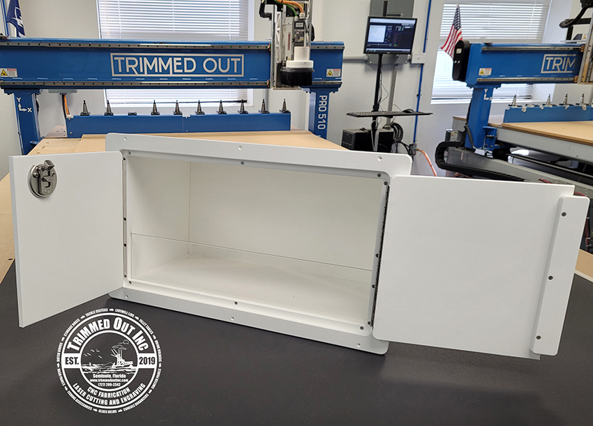 French-Open door Storage Box Starboard