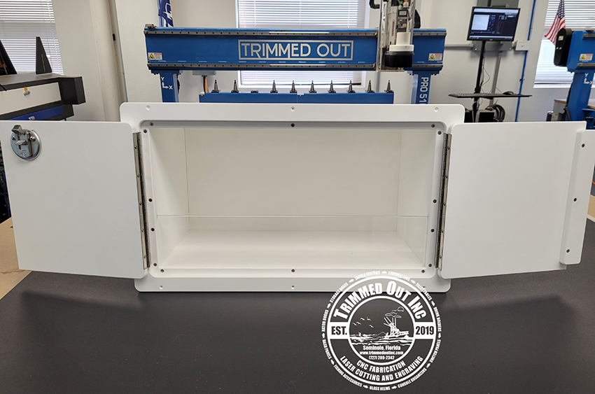 French-Open door Storage Box Starboard