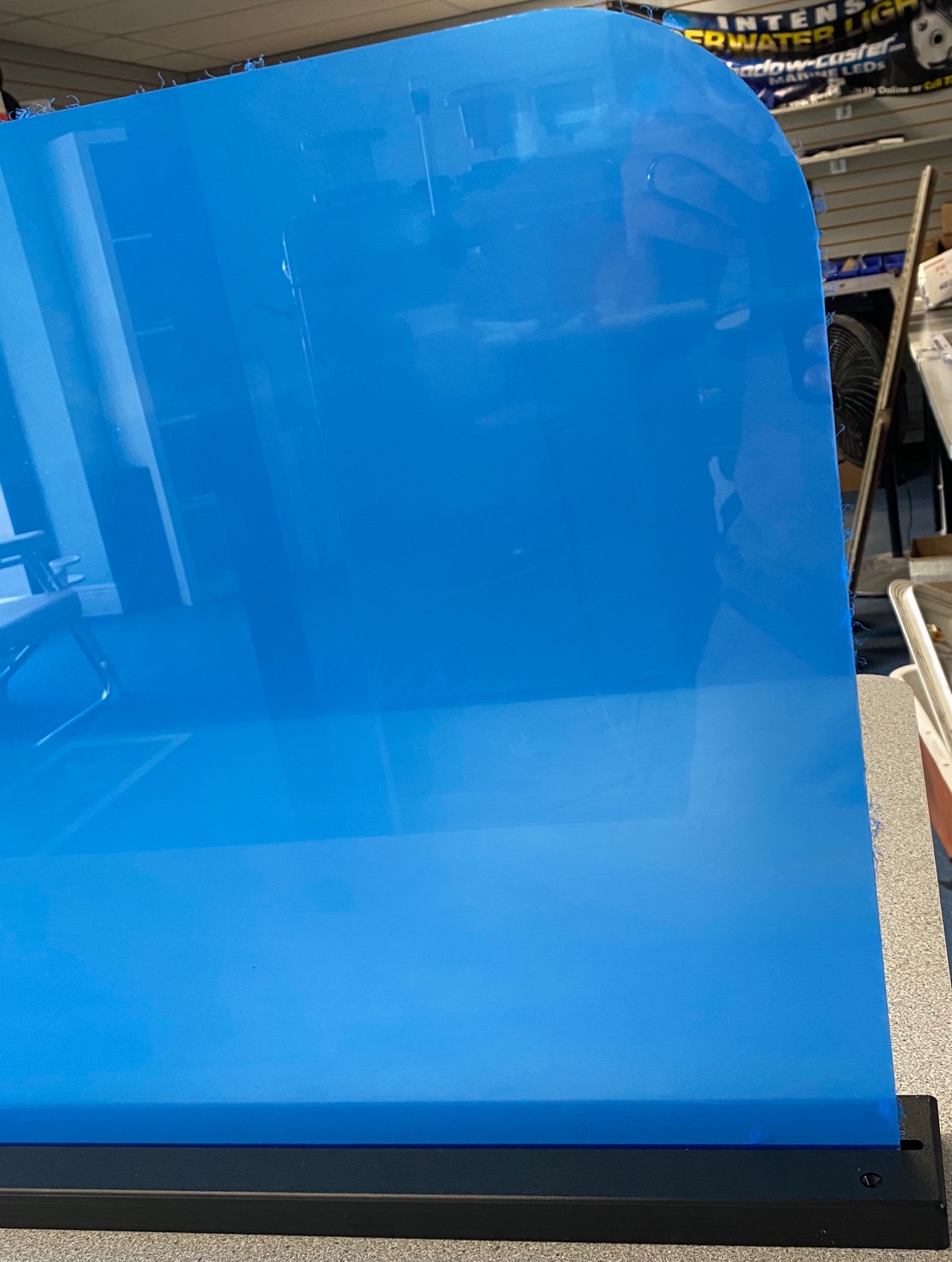 Restaurant Booth Divider Protective Covering