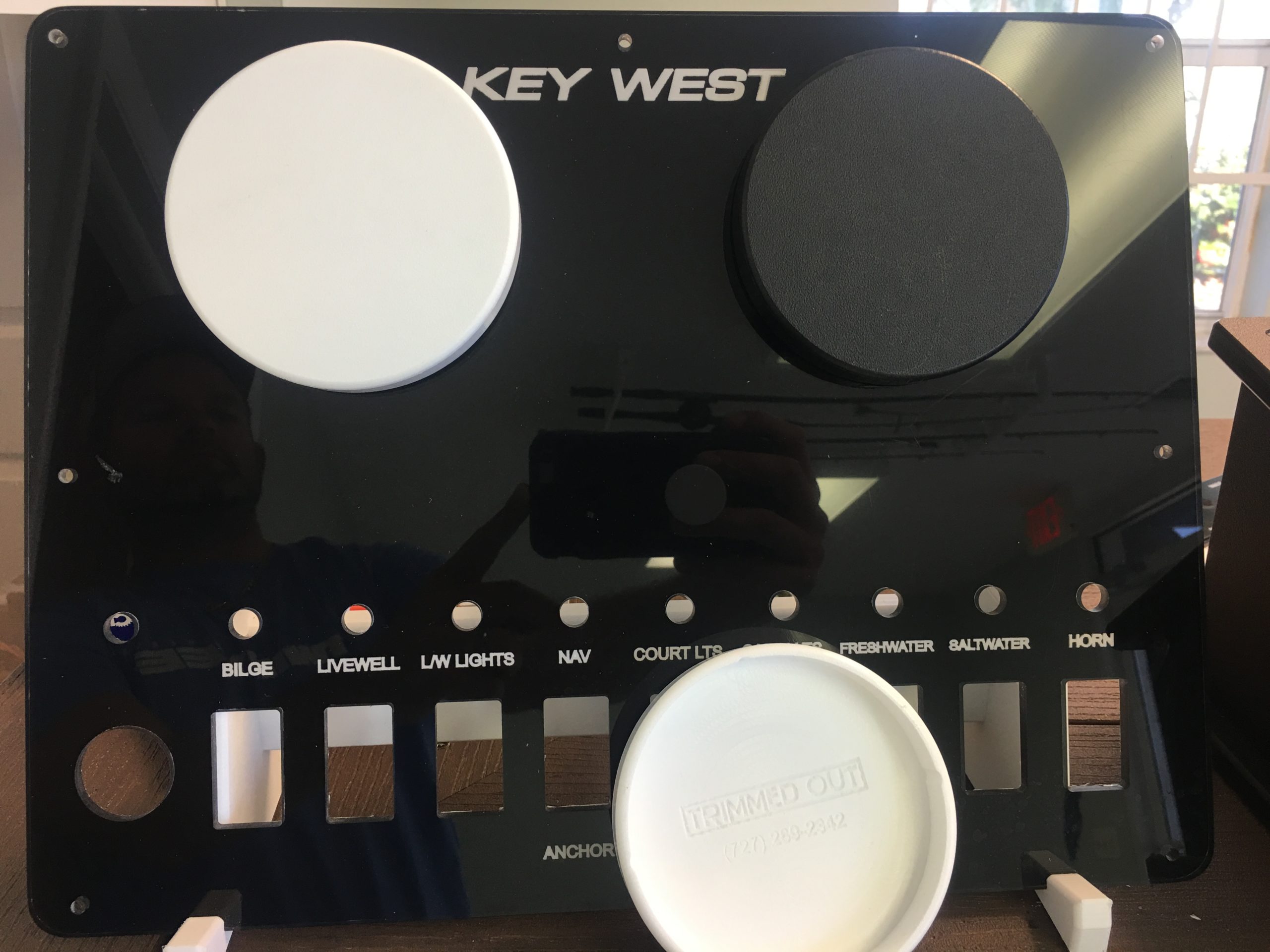 Yamaha Gauge 6Y5/6Y8 Cover (round) - Image 2