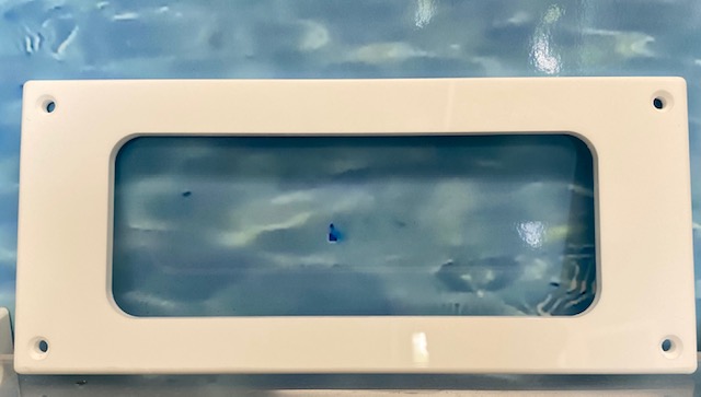 White acrylic I-Com 423 or 424 mounting panel