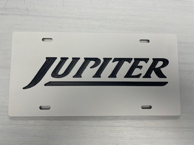 Jupiter License Plate - Image 2