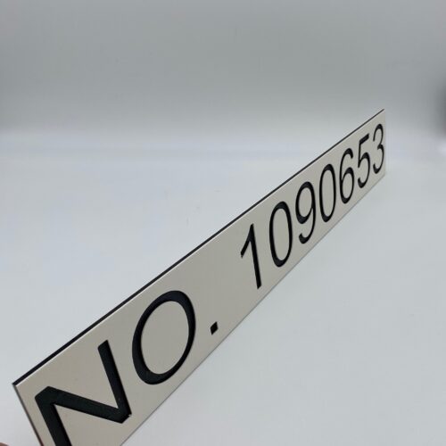 Coast Guard Documentation Board, Coast Guard Documentation Sign, Boat Number Sign