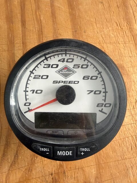 Mercury Smartcraft speed gauge 79-889223 A04 Gauge Cover - Image 3