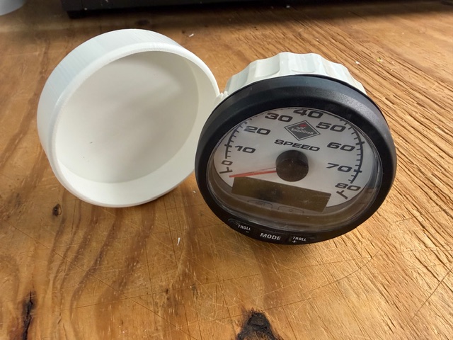 Mercury Smartcraft speed gauge 79-889223 A04 Gauge Cover - Image 2