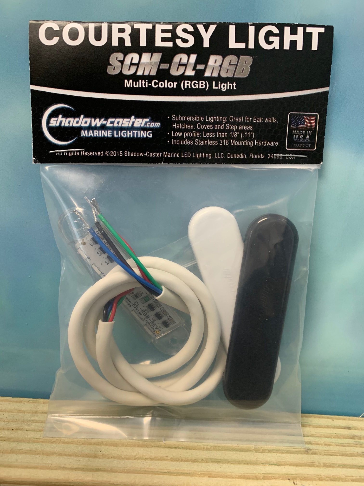 shadow caster marine courtesy light