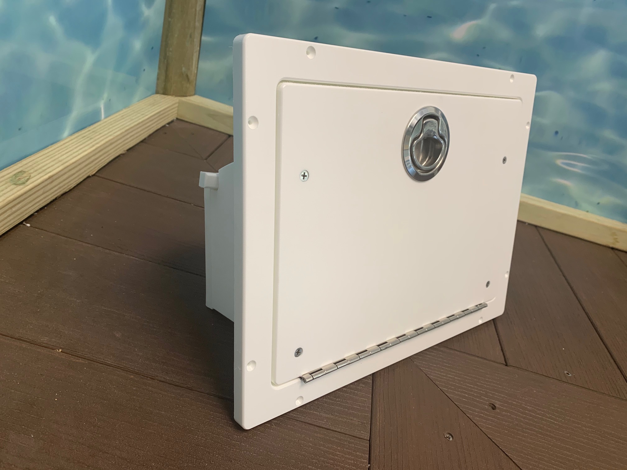 tilt out glove box storage box for boat