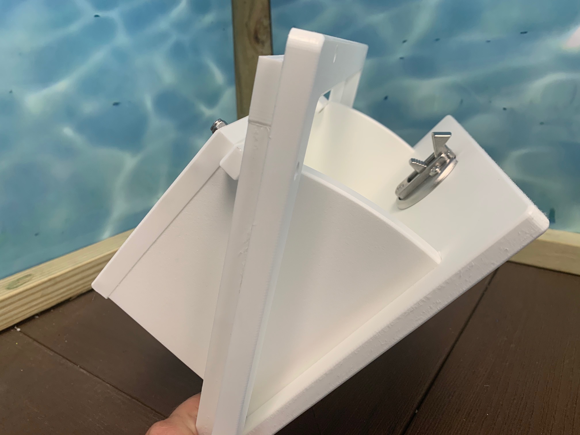 tilt out glove box storage box for boat