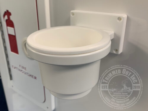 Single Drop-In Cup Holder- Side Mount