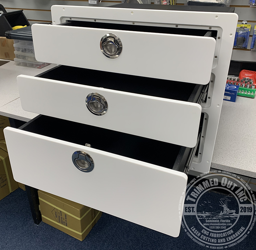 Tackle Center Three Drawers