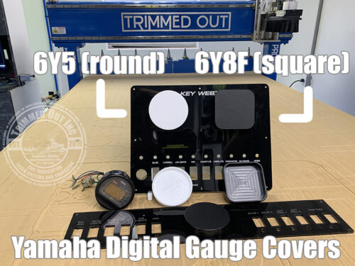 Yamaha 6Y8F Digital Gauge Cover