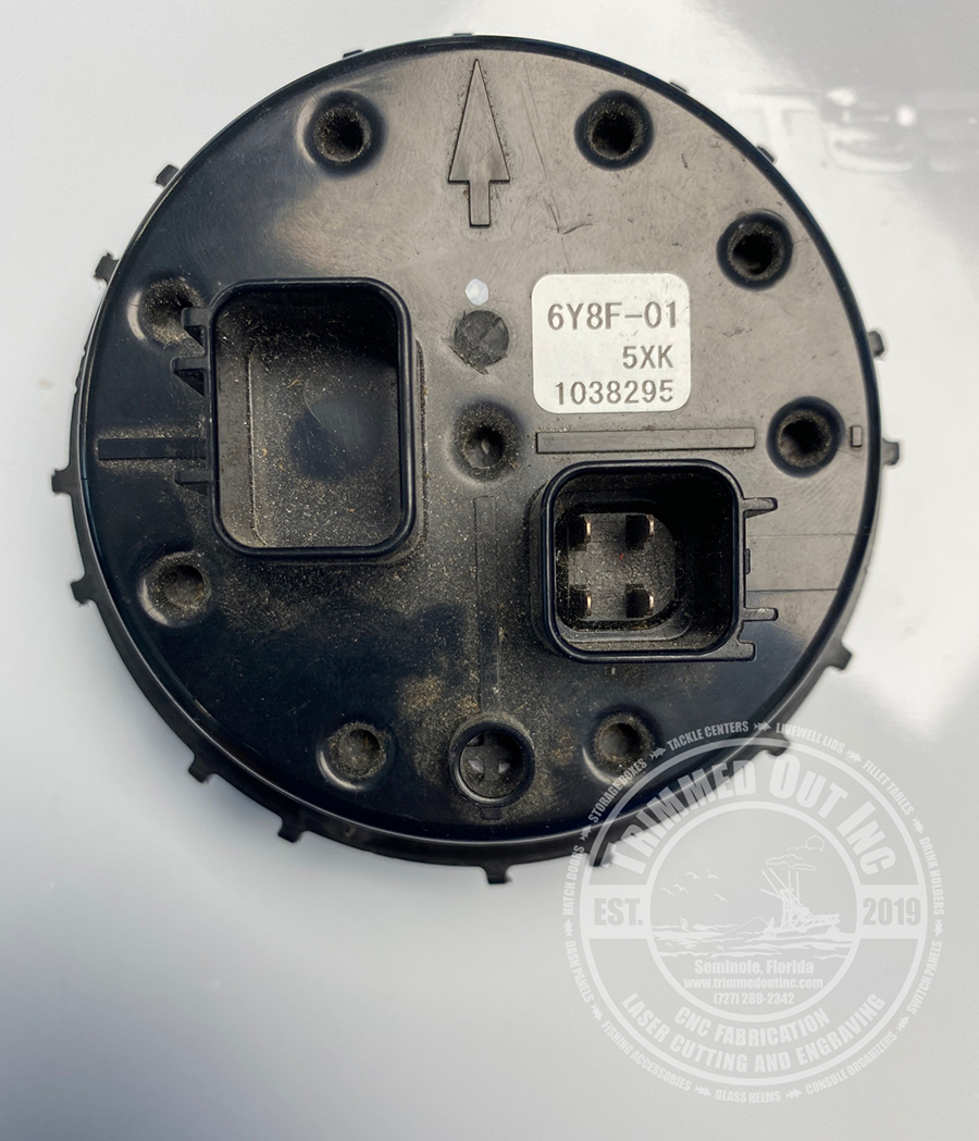 Yamaha 6Y8F Digital Gauge Cover