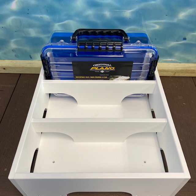 plano tackle box holders for boats