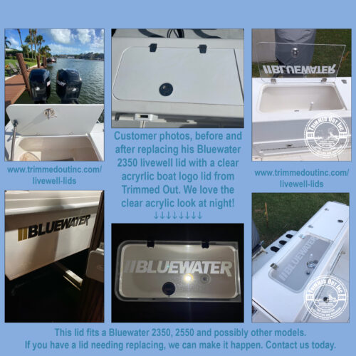 Bluewater 2350-2550 Livewell Lid