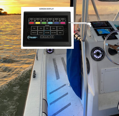 shadow caster marine multi function display LED lighting